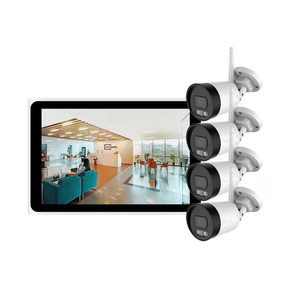 Tuya 4ch8chワイヤレスカメラNvrキット (Lcd 10インチスクリーン付き) TuyaWifiコンボシステム - Product Image 2