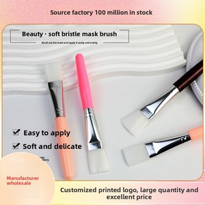 ソフトブリッスル化粧ブラシクロスボーダー,Amazonアプリケーターフェイスクリームクリーニング & シェービングシングルハンドル用 - Product Image 4