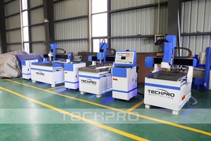 济南TechPro 3d数控刳刨机6090 1212数控铣床爱好木材雕刻机用于中密度纤维板软金属