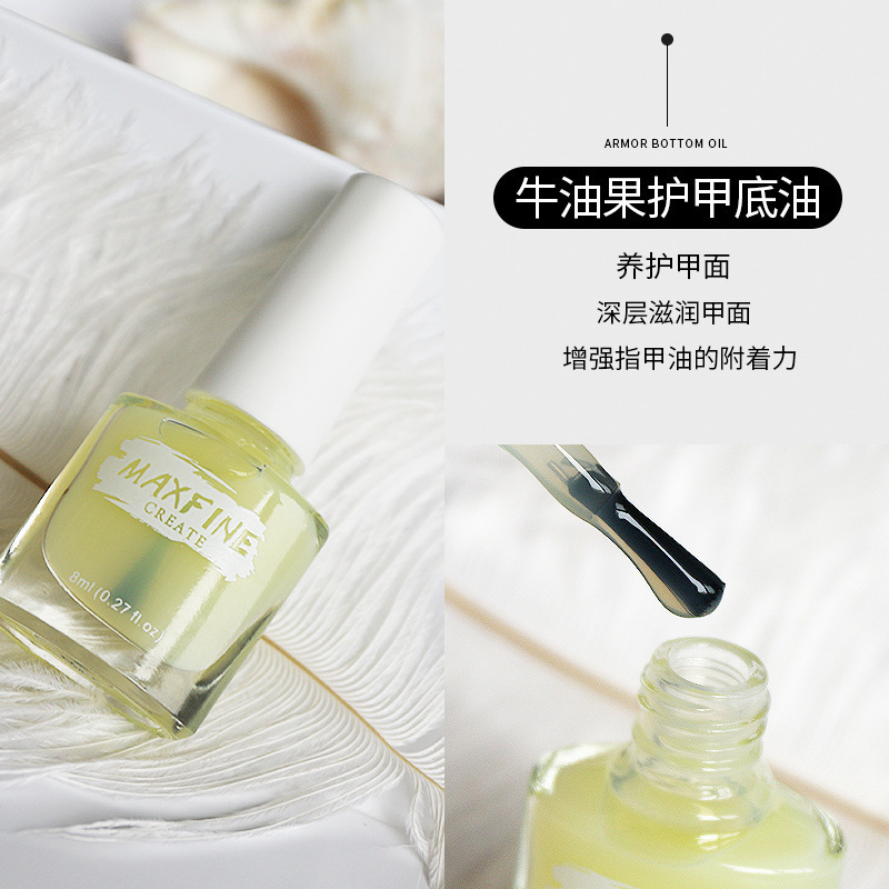 Maxfine water-based nail primer top coat 03