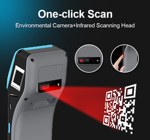 Lector de código RFID QR 4G Máquina inteligente NFC Terminal móvil Android Terminal de autobús Pago POS Fabricación Z500 - Product Image 4