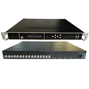DVB-S2 4HDMI + 8 FTA DVB-T2 DVB-C isdbt ATSC เป็น RF เอาท์พุต Modulator ตัว T2 DVB - Product Image 1