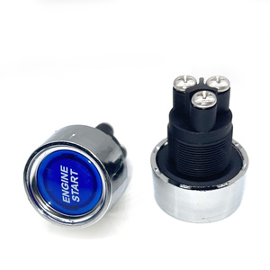 カースタートエンジンボタンレーシングスポーツスタートイグニッションスイッチ (ON)-オフモーメンタリースイッチスタート - Product Image 4