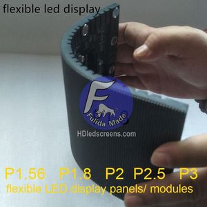 Modulo led flessibile P1 P1.25 P1.56 P1.8 P1.875 P2 P2.5 P3 P4 schermo Led pieghevole per schermo di visualizzazione a Led pubblicitario - Product Image 6