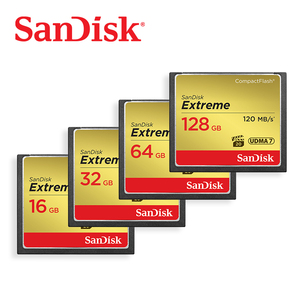 Sandisk-tarjeta de memoria Flash Extreme para cámara, tarjeta Flash Original de 32gb, 64gb, 128gb, 120 mb/s, Cf