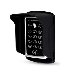 Sistema de control de acceso de puerta de plástico barato 125KHz EM RFID teclado controlador de acceso sistema de seguridad para el hogar - Product Image 1