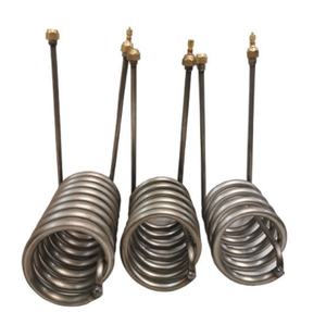 ICEGALAX Stainless Steel Coil Heat Exchanger SS304 Evaporator Coaxial Tube Heat Exchanger for <strong>Chiller</strong>