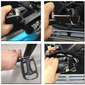 ミニポンプ付き16in1多機能ポータブルバイク自転車修理ツールキット - Product Image 5