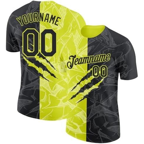 Noir-jaune fluo