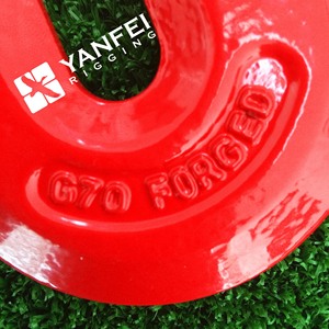 G70 clevis קיצור לתפוס וו עם סיכה