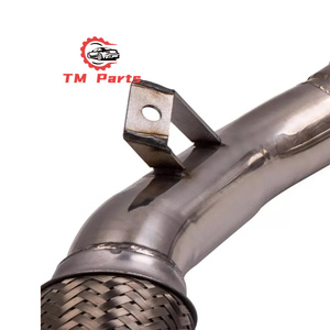 Stainless Steel Down Pipe for <strong>Audi</strong> <strong>S4</strong> <strong>B5</strong> A6 Allroad C5 2.7L K04 RS6 3&quot; 2.5&quot; Exhaust Downpipe for K03 Turbo &amp; Upgrade K04/RS6 - Product Image 4