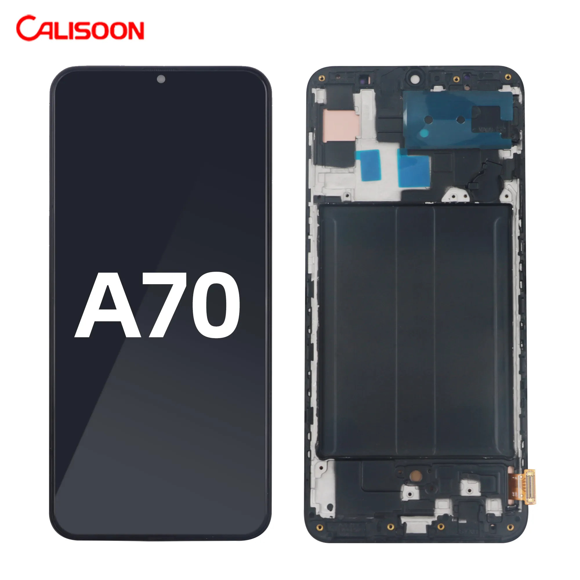 Lcd telefone móvel para samsung galaxy a70 pantalla digitalizador, montagem, touch screen, display de substituição