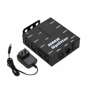 Dmx512 Tín Hiệu 8 Cách Khuếch Đại 8CH <span class=keywords><strong>DMX</strong></span> Splitter Ánh Sáng Sân Khấu Par Ánh Sáng Cho <span class=keywords><strong>DMX</strong></span> Transmitter/Receiver/Giao Diện Điều Khiển - Product Image 4