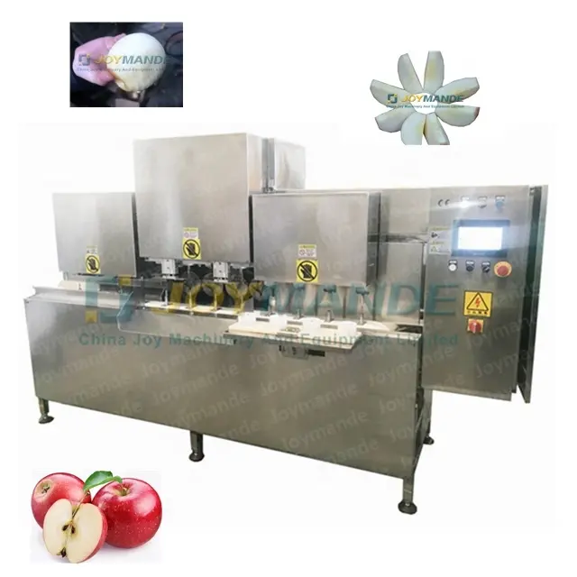 High Quality Industrial Automatic Apple Peeler Corer Slicer Machine Apple Juicer Processing line