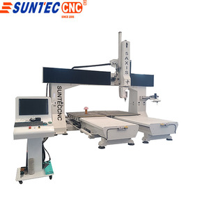 Suntec Sculpture <strong>Model</strong> <strong>CNC</strong> Wood Foam 5 <strong>Axis</strong> Carving Machine <strong>4</strong> <strong>Axis</strong> 5 <strong>Axis</strong> <strong>CNC</strong> <strong>Router</strong> 360 Degree - Product Image 2