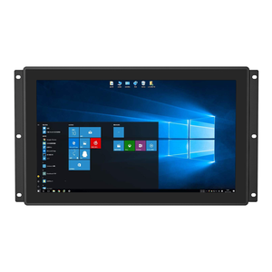 COMPT Monitor industrial LED HD de 15,6 pulgadas, pantalla de marco abierto, pantalla multitáctil, entrada USB de aluminio, monitores LCD industriales - Product Image 1