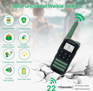 Baofeng FR-22A Mini citofono piccolo Computer colorato citofono Baofeng esterno cantiere civile citofono Hotel