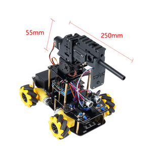 ACEBOTT HD telecamera di monitoraggio della visione Soft Ball Shooting Robot programmabile Kit di apprendimento educativo per Smart Car