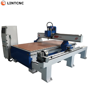 <strong>Cheap</strong> <strong>CNC</strong> Wood <strong>Router</strong> with 4 Axis <strong>Rotary</strong> Spindle <strong>CNC</strong> <strong>Router</strong> Machine 4 Axis with Automatic Tool Changer - Product Image 4