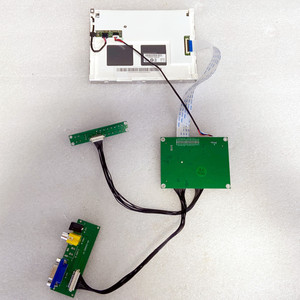 Panel LCD de 5,7 pulgadas LCM 640X480 G057VN01 V2 Pantalla industrial con entrada VGA 700 cd/m2 Brillo Amplio Rango de temperatura