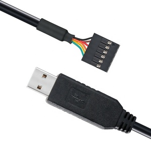 Wholesale OEM Service Extension Wire 3.3V FTDI 6 Pin <strong>USB</strong> to <strong>TTL</strong> RS232 <strong>Cable</strong> Wire <strong>Serial</strong> Adapter Console <strong>Cable</strong> - Product Image 5