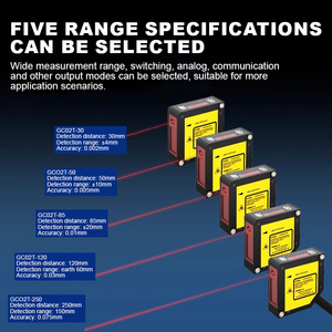 MOTE Detección estable de alta precisión Precisión hasta 0.002mm Interruptor de sensor Analógico 485 Espesor Sensor láser de alta precisión