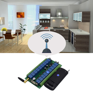 RF 1527 codice di apprendimento 18ch di controllo a distanza senza fili 220v 433mhz Trasmettitore Ricevitore - Product Image 3