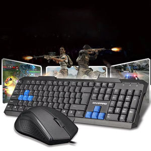 New Product Usb Wired <strong>Mouse</strong> and <strong>Keyboard</strong> Set Gaming <strong>Keyboard</strong> Office Game Desktop <strong>Computer</strong>