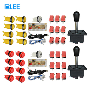 Zero Delay Arcade Cabinet DIY Kit for 5V Led Push Button +<strong>2</strong>/<strong>4</strong>/8way ZIPPY Joystick +1 &amp; <strong>2</strong> Player Buttons USB <strong>Encoder</strong> <strong>to</strong> PC - Product Image 3