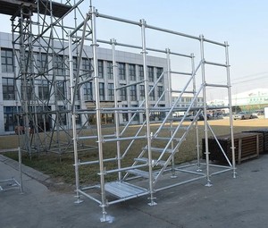 EASY Building <strong>Scaffolding</strong> Standard <strong>Ledger</strong> Diagonal Brace HDG Galvan Q235 Q345 Material <strong>Ringlock</strong> <strong>Scaffold</strong> - Product Image 3