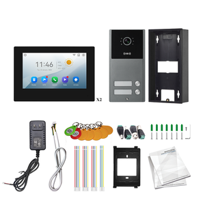 Tuya Smart 7 pollici 1080P HD Video Monitor per telefono impermeabile in metallo RFID sblocco di controllo di accesso con funzione di interfono WIFI - Product Image 6