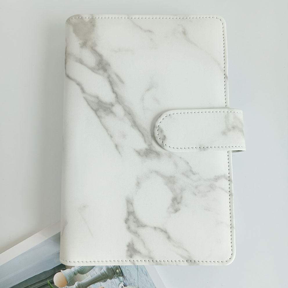 White Marble Binder