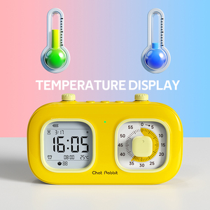 Digital Visual <strong>Clock</strong> Time for Countdown Switch Kid Electrical Tomato Desk 60 Minute Electronic Children Kids <strong>Count</strong> Study <strong>Timer</strong> - Product Image 2