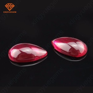 Lab Grown Fabncy Cut Red Color Gemstone <strong>Ruby</strong> - Product Image 3