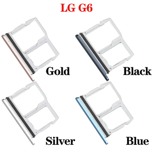 Sim kart tepsi yuvası çerçeve tutucu LG için yedek parça G6 hızlı kargo toptan - Product Image 2