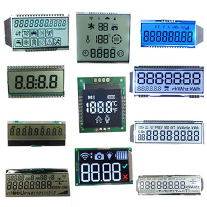 Misuratore d'acqua lcd maker sette segmento 7 modulo tn lcd display modulo prodotto personalizzato - Product Image 6