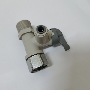 <strong>1</strong>/4 Inch 3/8 Inch <strong>1</strong>/<strong>2</strong> Inch Feed <strong>Water</strong> <strong>Valve</strong> Adapter Angle Stop <strong>Valve</strong> 3 Way <strong>Valve</strong> for RO System - Product Image 3