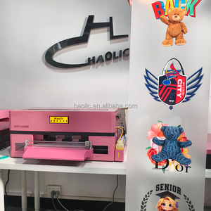 2025 son Model XP600 otomatik A3 Haolic pembe DTF yazıcı kiti ile toz Shaker çok fonksiyonlu makine dtf yazıcı - Product Image 3