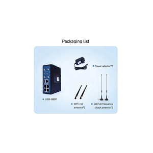 4G Router cellulare cellulare 4G LTE Wifi DI/DO /RS232 porta seriale Ethernet DI rete VPN Router W/ Plug Antenna USR-G809-E - Product Image 2