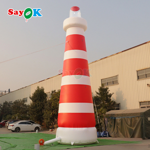 Sayok quảng cáo inflatables 33ft bơm hơi khổng lồ ngọn hải đăng đối với khuyến mãi - Product Image 4