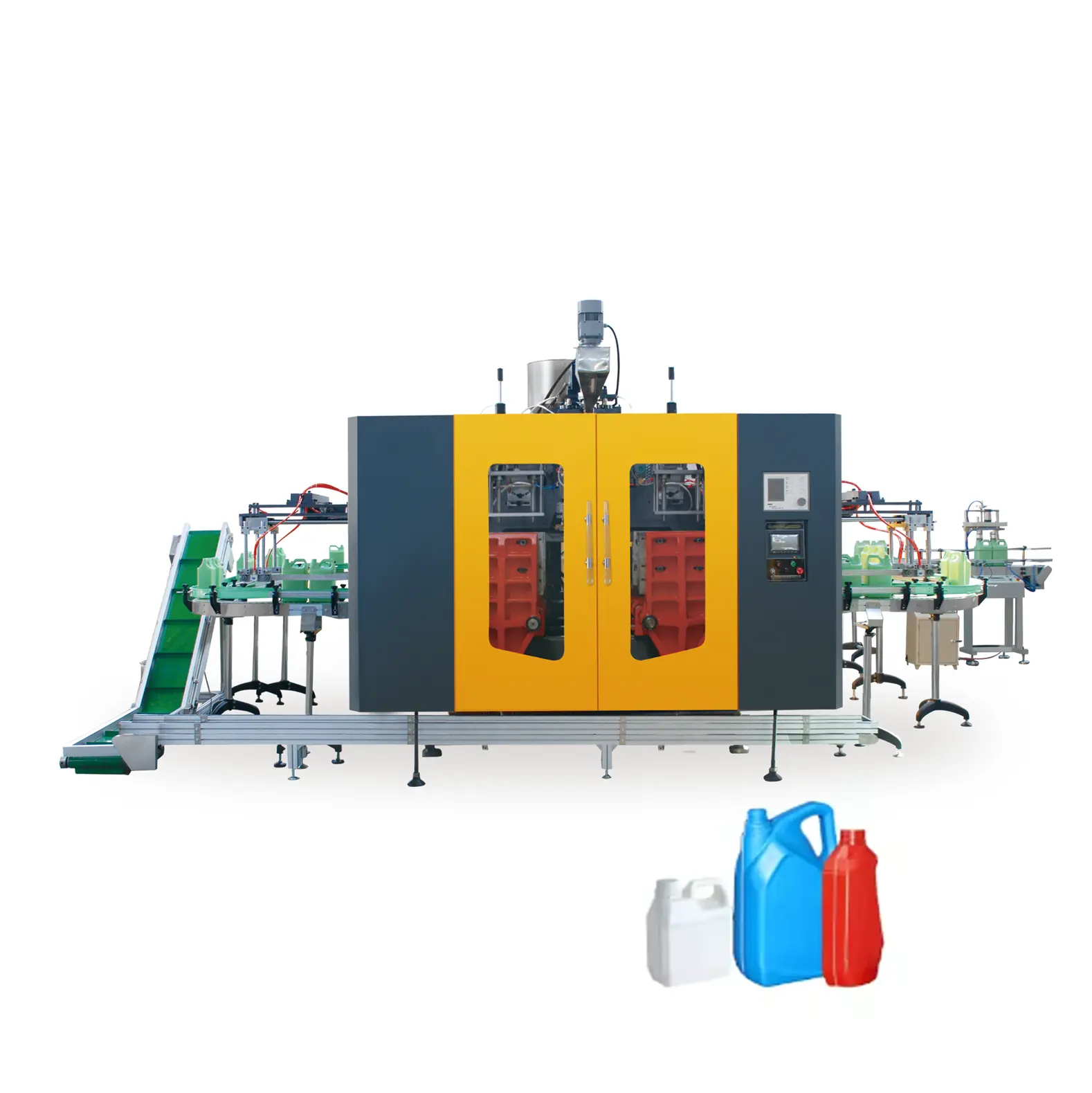 MAIWEI Machine d'extrusion-soufflage automatique de fûts en plastique PE-HD 5 gallons pour PC 25L 50L à bas prix