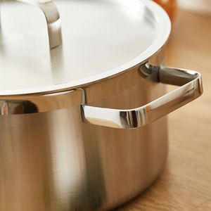 Hot bán vàng PVD bên ngoài 5 cái đồ dùng nhà bếp thép không gỉ saucepot và chảo <span class=keywords><strong>Cookware</strong></span> Set cho nấu ăn hầm - Product Image 6
