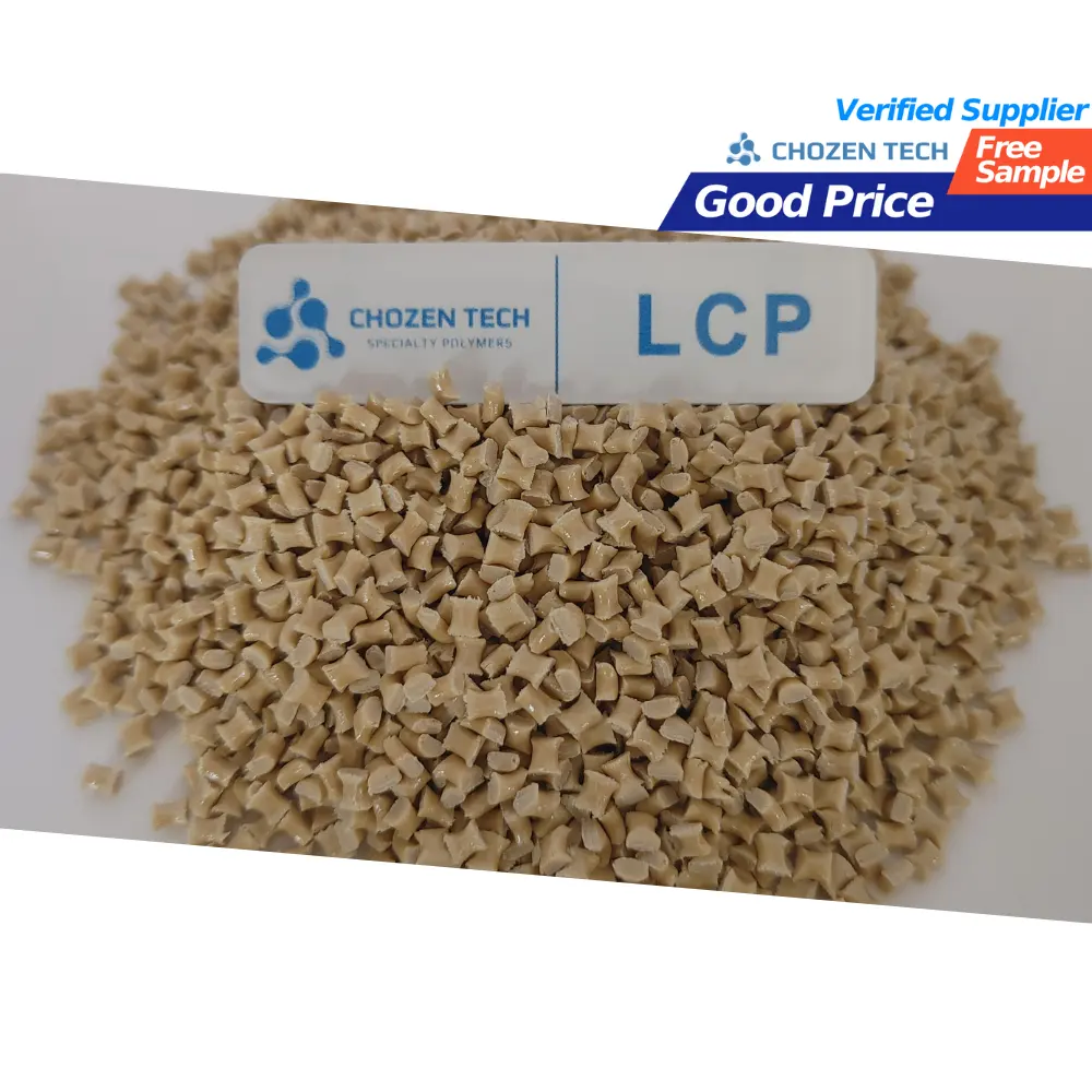 LCP Raw Material with Glass Fiber Special Engineering Liquid Crystal Polyester