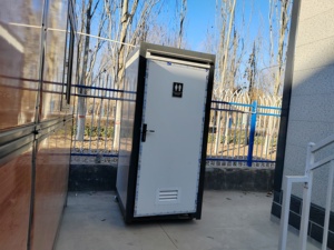 मॉड्यूलर मोबाइल प्रीफैब सार्वजनिक शौचालय पोर्टेबल प्रीफैब कंटेनर घर्षण शॉवर केबिन टॉयलेट कार्यालय आउटडोर विला होटल - Product Image 5