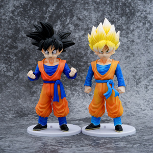 ドラゴンボールZアクションフィギュアセット用アニメ日本の漫画キャラクターをフィーチャーしたPVCモデル玩具ティーンソンゴテントランクス4本セット