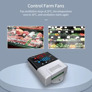 Igital emperemperatura umumity umontroller eegulator eating y herooling herhermosat para Incubator rereeding rereenhouse - Product Image 4