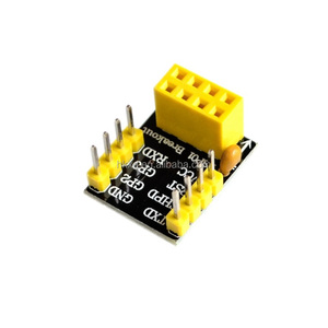 USB-ESP8266WIFIモジュールESP-01 ESP-01SリモートシリアルポートWIFIセンサートランシーバーワイヤレスボードESP01SブレイクアウトPCBアダプター - Product Image 1