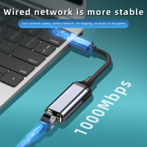 ฮับชาร์จ Usb RJ45 1000ม.,ฮับ USB C อะลูมิเนียมอัลลอย ABS 1พอร์ตรุ่นส่วนตัวจากโรงงาน - Product Image 3