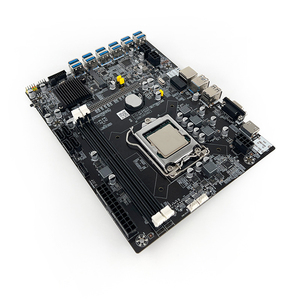 Vente en gros 12gpu carte mère B75 LGA1155 DDR3 Expert carte mère avec processeur - Product Image 2