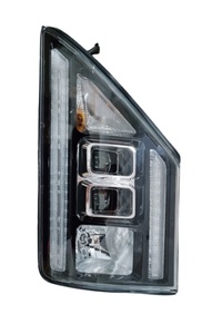 Đèn hậu, đèn pha, gương chiếu hậu LED tiết kiệm năng lượng mới cho xe buýt HYUNDAI 24V, có kính đỏ - Product Image 2